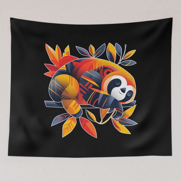 Item preview, Sloth | abstract artwork designed and sold by NerdyBerlin.