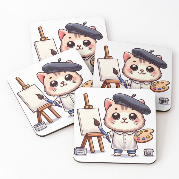 Item preview, Artist Cat Masterpiece designed and sold by RetroPop23.