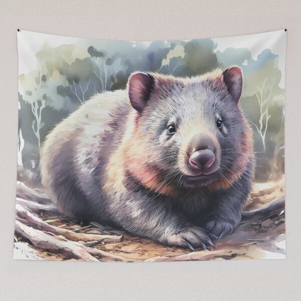 Item preview, Wombat Art #9 | Wombat Lovers designed and sold by ksgraphics222.