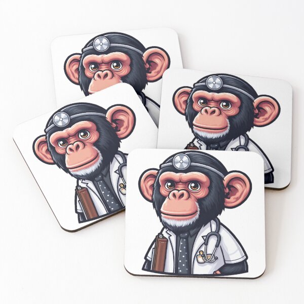 Item preview, Monkey business- doctor designed and sold by jessagirl.