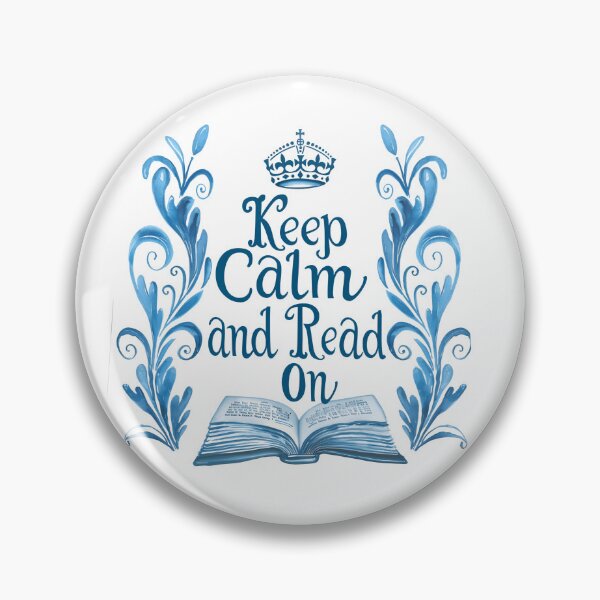 Item preview, Keep Calm and Read On - sticker designed and sold by Glenn Slingsby.