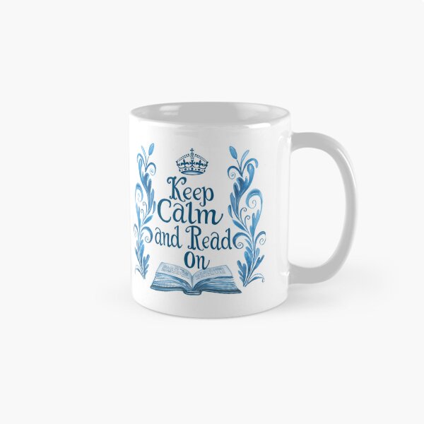Item preview, Keep Calm and Read On - sticker designed and sold by Glenn Slingsby.