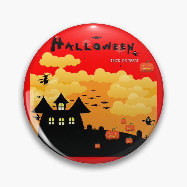 Item preview, Halloween cartoon image, black red background designed and sold by wonghong.