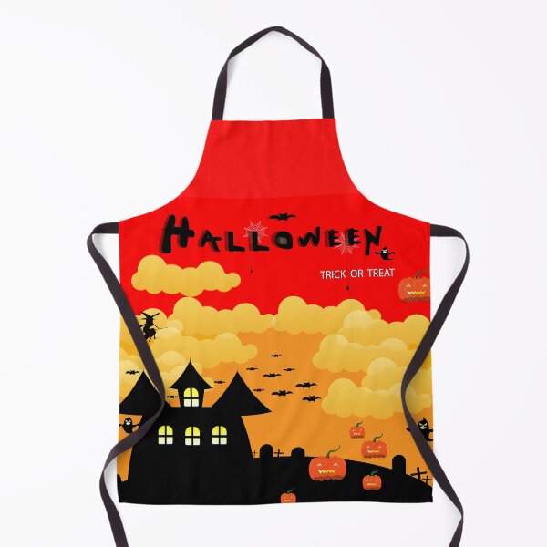 Item preview, Halloween cartoon image, black red background designed and sold by wonghong.