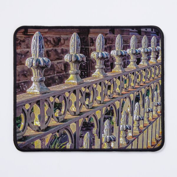 Item preview, Vintage 1800s Metal Fence at Old Town Hall - Bendigo, Victoria, Australia designed and sold by Steven Jodoin.