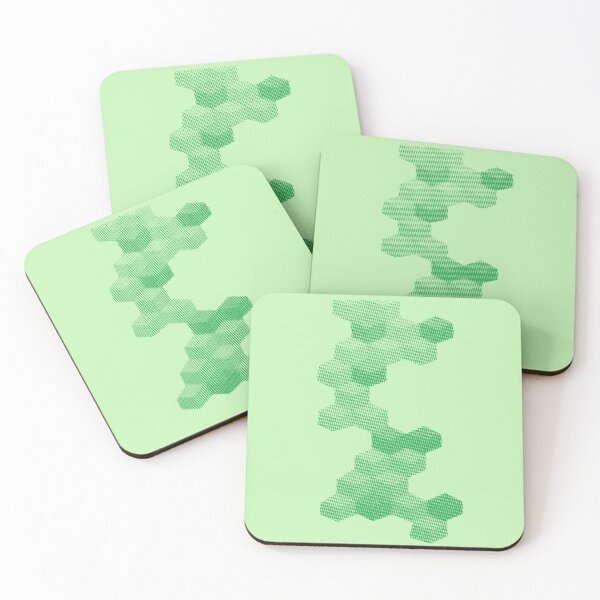 Item preview, Halftone Cube Green designed and sold by analogue_rock.
