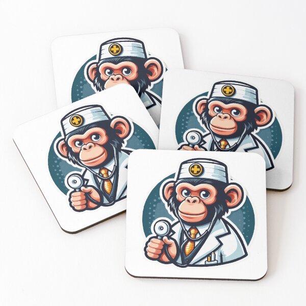 Item preview, Monkey business- doctor 3 designed and sold by jessagirl.