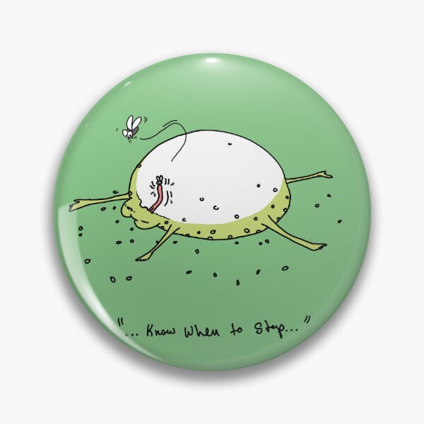 Item preview, Glutton Froggy - Know When to Stop! designed and sold by kikoeart.
