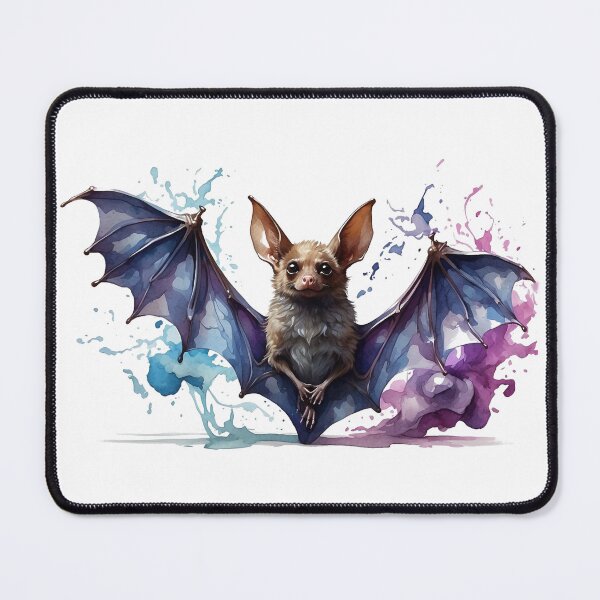 Item preview, a little cute bat- white background designed and sold by Rose Design & Photos.