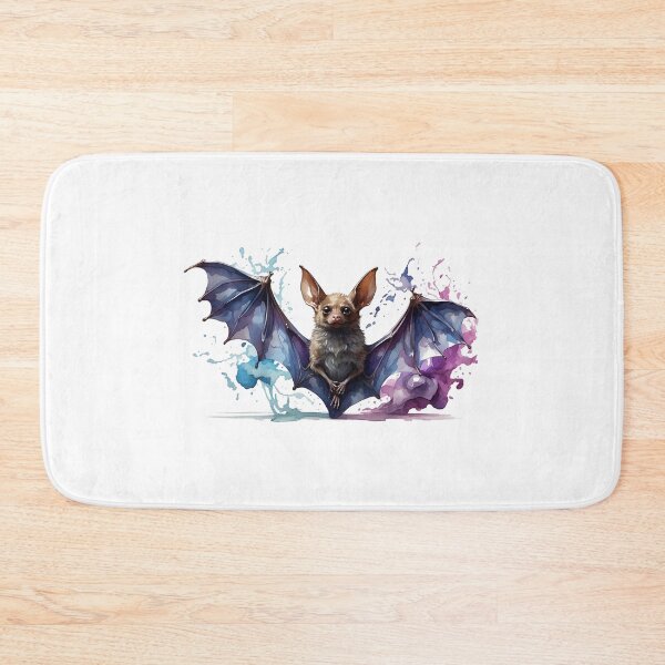 Item preview, a little cute bat- white background designed and sold by Rose Design & Photos.