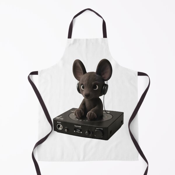 Item preview, DJ plush rat designed and sold by Krasawcew.