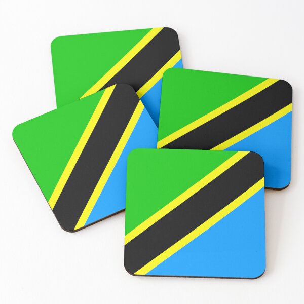Item preview, Flag of Tanzania in East Africa on the Indian Ocean coast designed and sold by Peter Etchells.