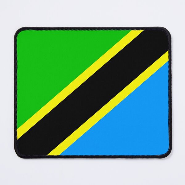 Item preview, Flag of Tanzania in East Africa on the Indian Ocean coast designed and sold by Peter Etchells.