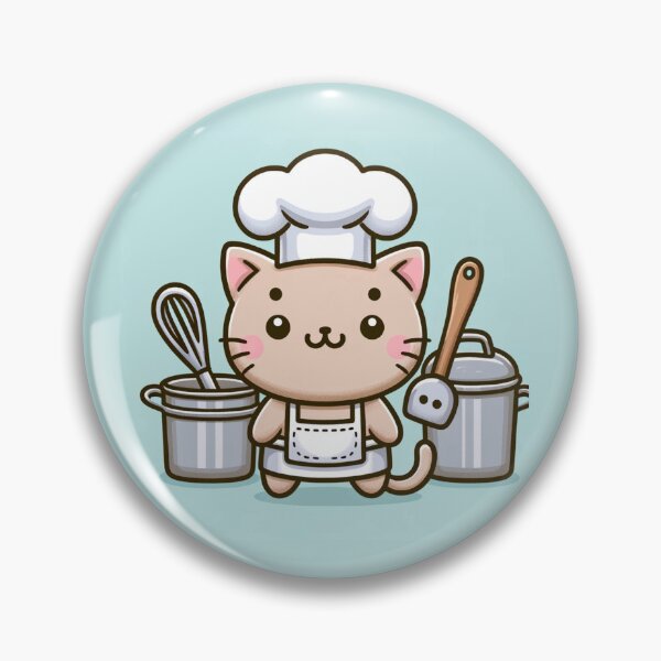 Item preview, Chef Cat Cooking Delight designed and sold by RetroPop23.