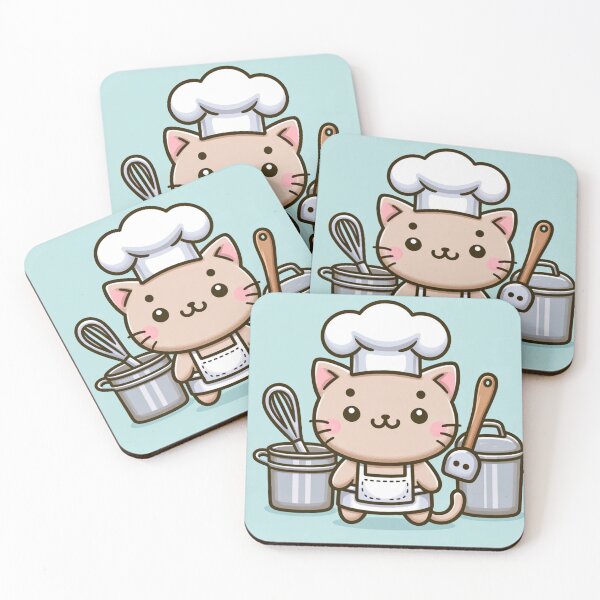 Item preview, Chef Cat Cooking Delight designed and sold by RetroPop23.