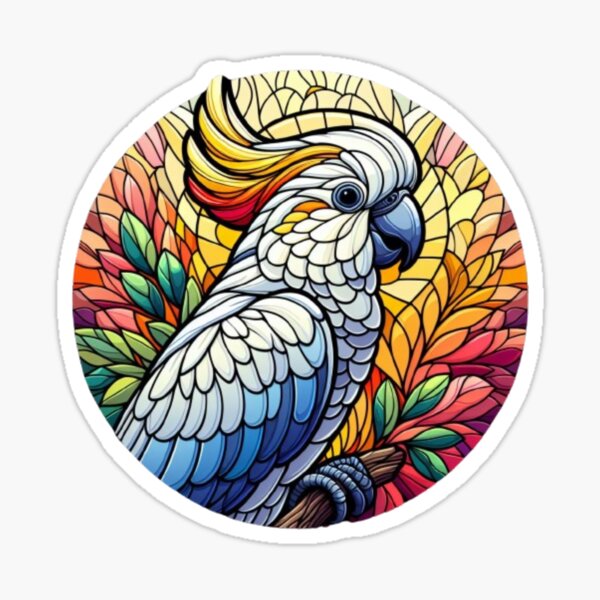 Item preview, Mosaic Cockatoo  designed and sold by Maddiisbirds.