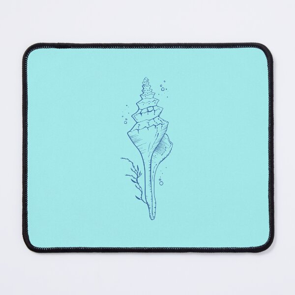 Item preview, Spindle Seashell Vintage Lineart designed and sold by ObsidianSiren.