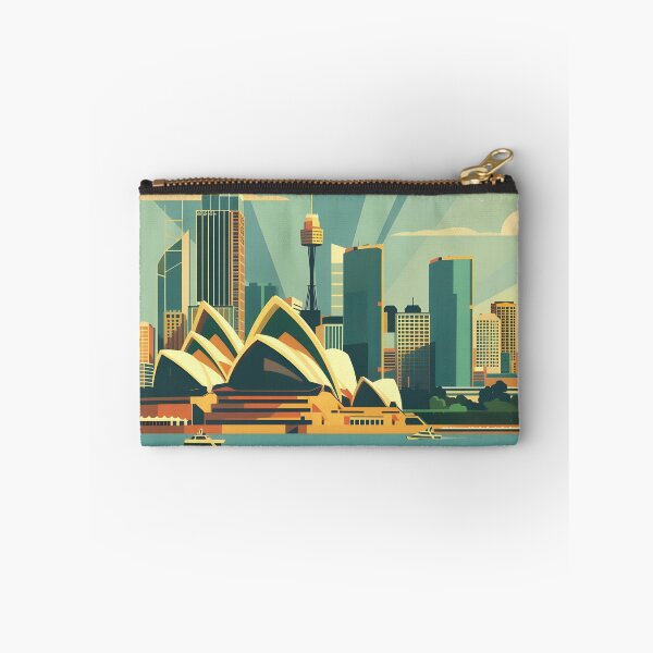 Artikelvorschau, Retro-Sydney-Stadtbild entworfen und verkauft von CosyNess.