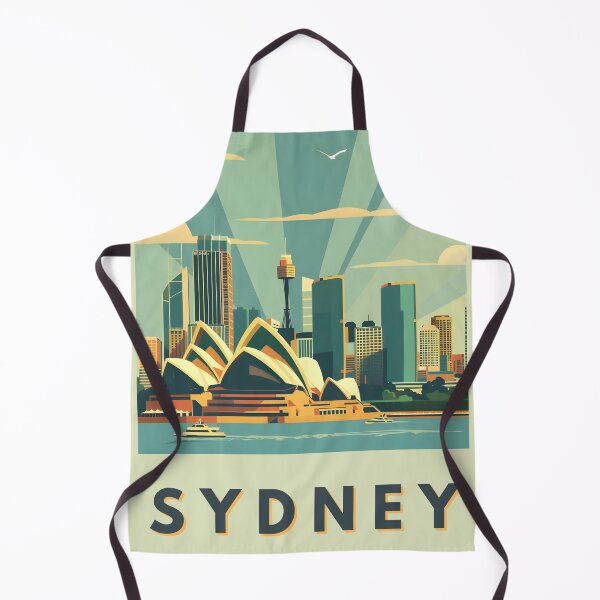 Item preview, Retro Sydney Cityscape designed and sold by CosyNess.
