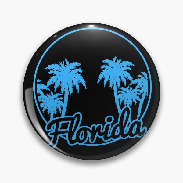 Item preview, Florida Palm Trees - Blue designed and sold by taoistviking.