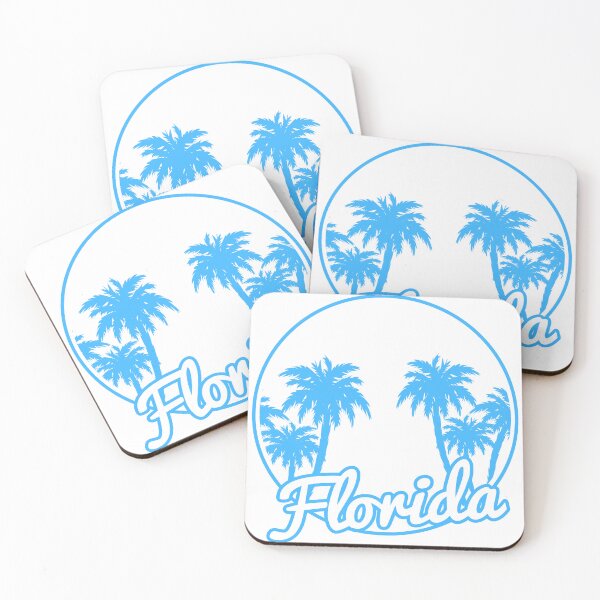 Item preview, Florida Palm Trees - Blue designed and sold by taoistviking.