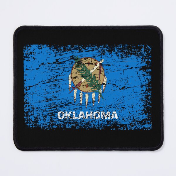 Item preview, Oklahoma flag used look designed and sold by GeogDesigns.