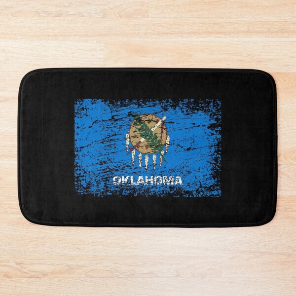 Item preview, Oklahoma flag used look designed and sold by GeogDesigns.