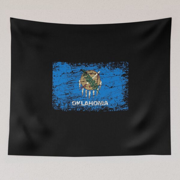 Item preview, Oklahoma flag used look designed and sold by GeogDesigns.