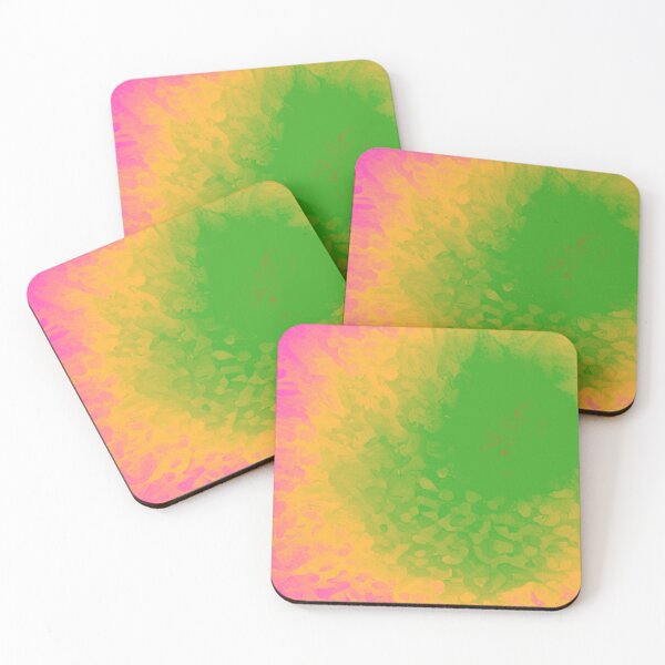 Item preview, Vibrant Harmony: Pink, Green, and Yellow Pattern designed and sold by GrizzlyCollective.