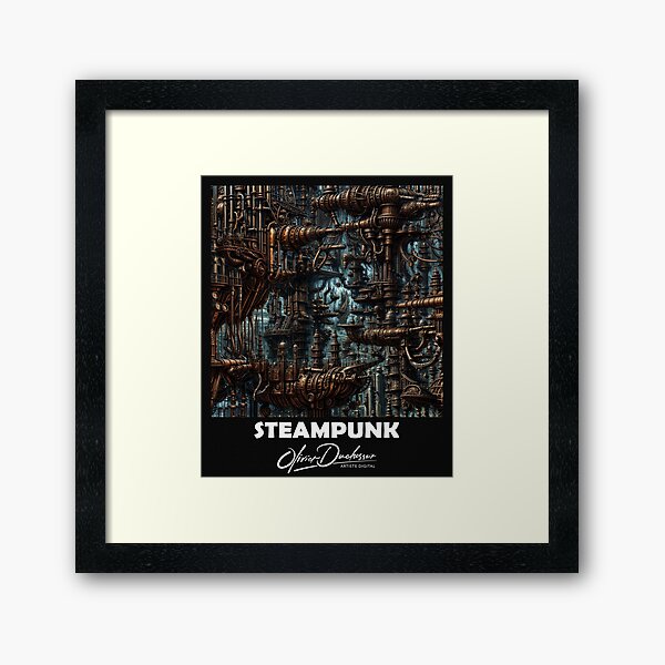 Aperçu de l'œuvre Steampunk 43 créée et vendue par olivier duchossoir.