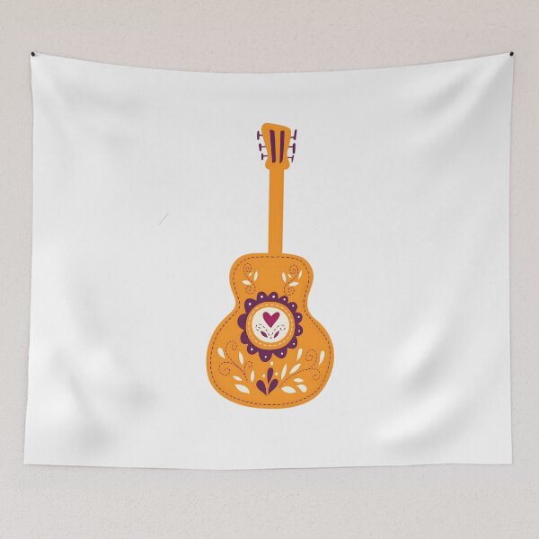Item preview, Vibrant Guitar Art: Unique Music Lover's designed and sold by Luxuriously.