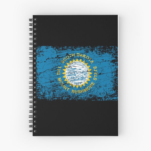Item preview, South Dakota flag used look designed and sold by GeogDesigns.
