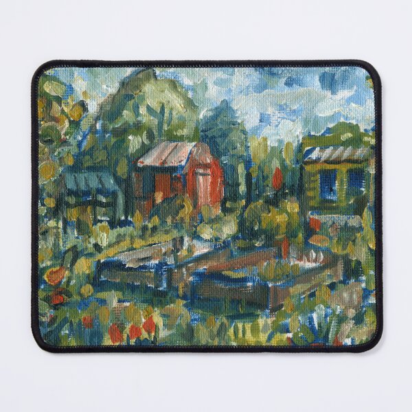 Item preview, Allotments , East Finchley , London , Oil on Board designed and sold by Luke Bailey.