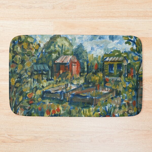 Item preview, Allotments , East Finchley , London , Oil on Board designed and sold by Luke Bailey.