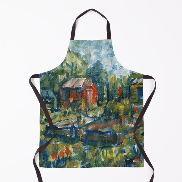Item preview, Allotments , East Finchley , London , Oil on Board designed and sold by Luke Bailey.