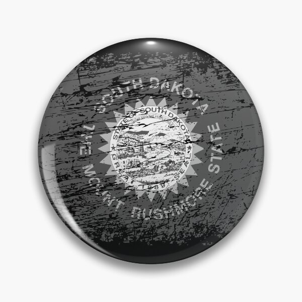 Item preview, South Dakota flag used look designed and sold by GeogDesigns.