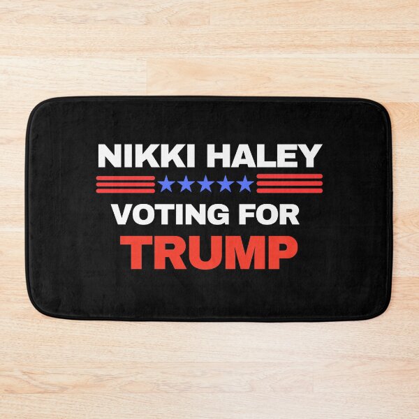 Item preview, Nikki Haley Voting For Trump 2024 designed and sold by ANNINOART ⭐⭐⭐⭐⭐.