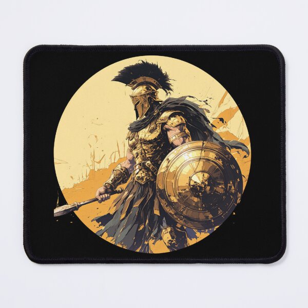 Item preview, Ancient greek warrior spartan designed and sold by SMARTKIT DESIGNAGENCY.