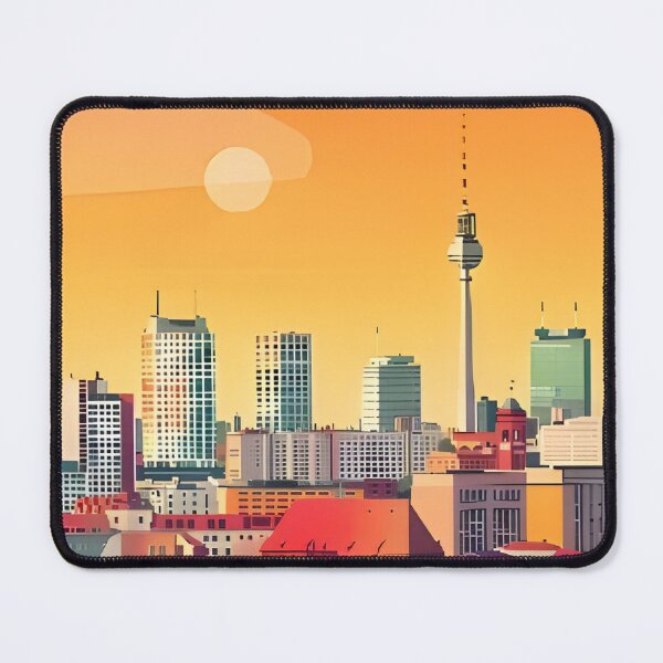 Item preview, Retro Berlin Cityscape designed and sold by CosyNess.
