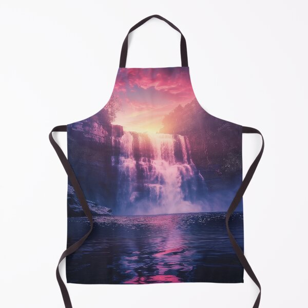 Item preview, Sunset purple waterfall celestial falls designed and sold by Szkicerka.