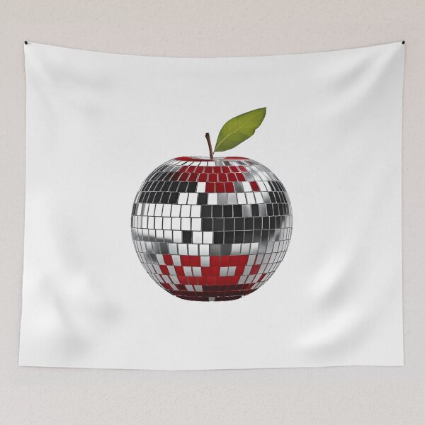 Item preview, disco ball apple  designed and sold by venavar.