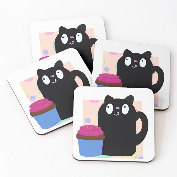 Item preview, Kupkake kat designed and sold by KaffThaZombi.