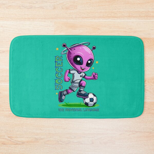 Item preview, SOCCER: the universal language - Alien Cartoon designed and sold by Second Draft Visuals.