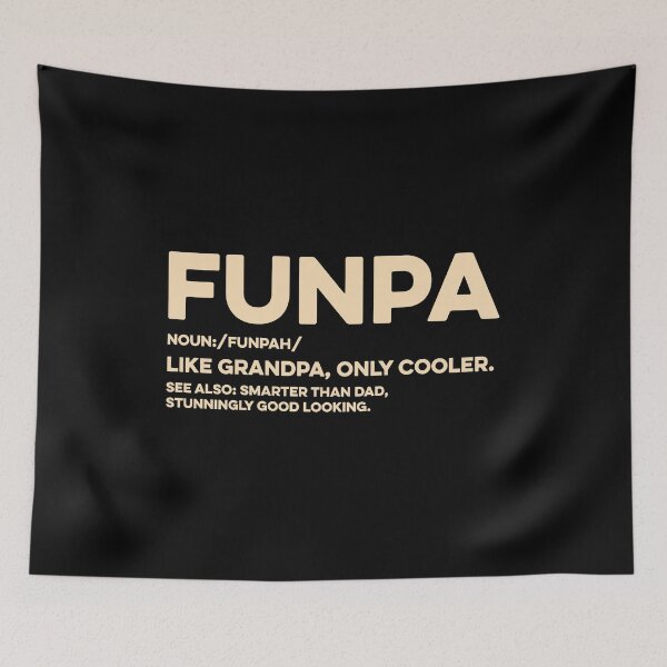 Artikelvorschau, Funpa-Definition – lustiger Opa-Humor entworfen und verkauft von zeviwanty.