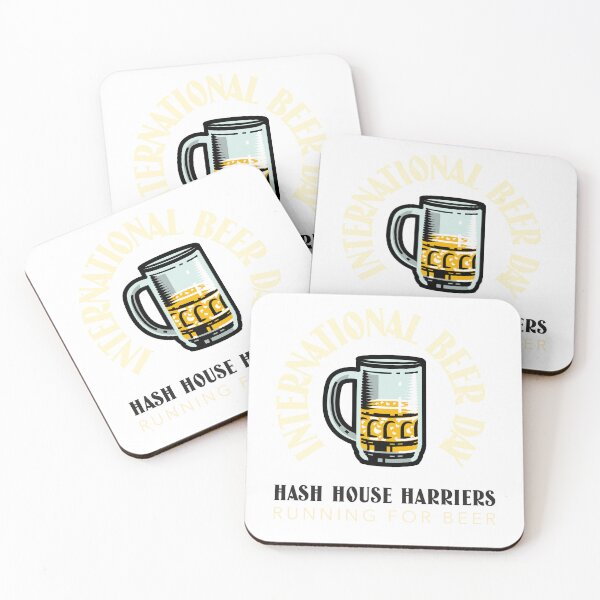 Item preview, Hash House Harriers International Beer Day t-shirt designed and sold by Hustling.