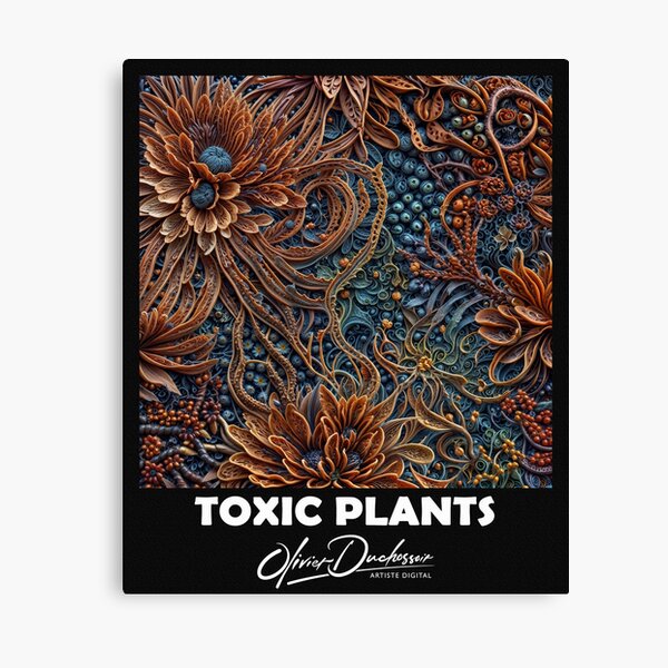 Aperçu de l'œuvre Toxic plant 81 créée et vendue par olivier duchossoir.