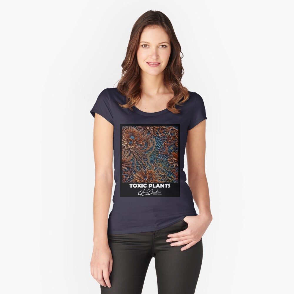 Aperçu de l'œuvre T-shirt échancré créée et vendue par oduchossoir.