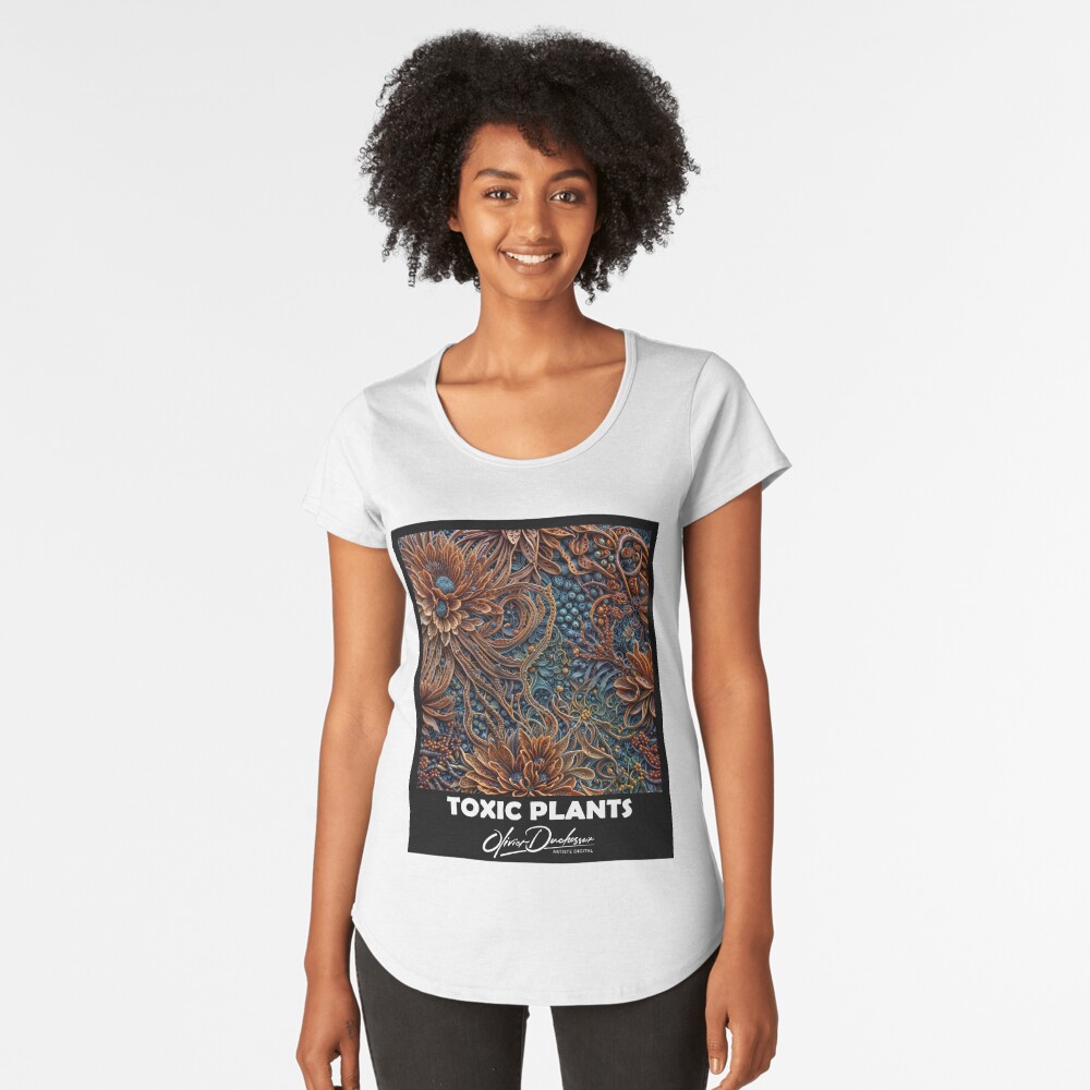 Aperçu de l'œuvre T-shirt premium échancré créée et vendue par oduchossoir.