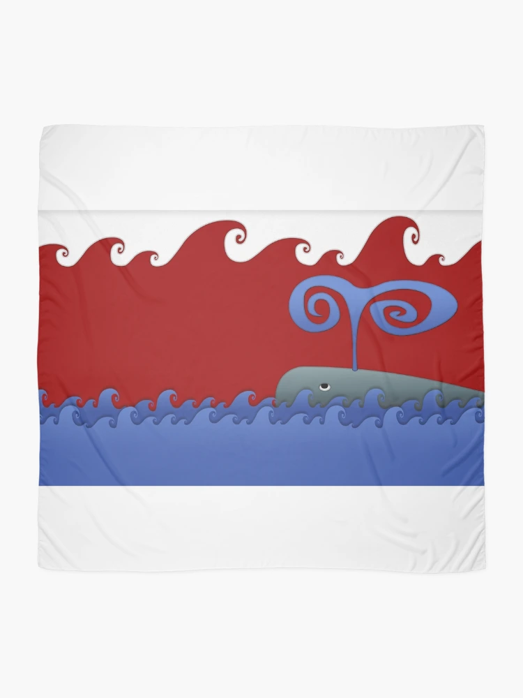 Thumbnail 2 of 3, Scarf, Ahoy designed and sold by The Studio Red.