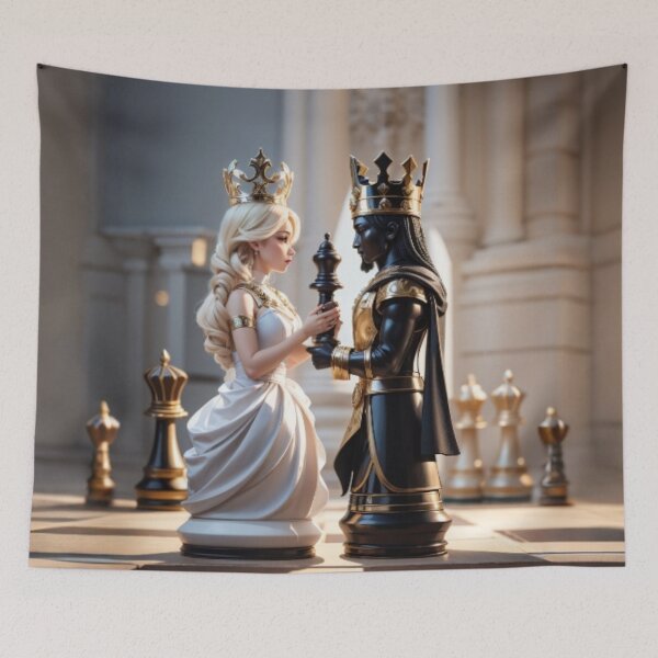 Item preview, "Queen Me, I'm Yours!" Chess Love Design by LaLi Designs designed and sold by LaLi-Designs.